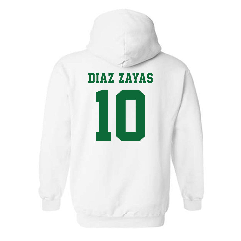 EMich - NCAA Women's Tennis : Lara Diaz Zayas - Classic Shersey Hooded Sweatshirt-1