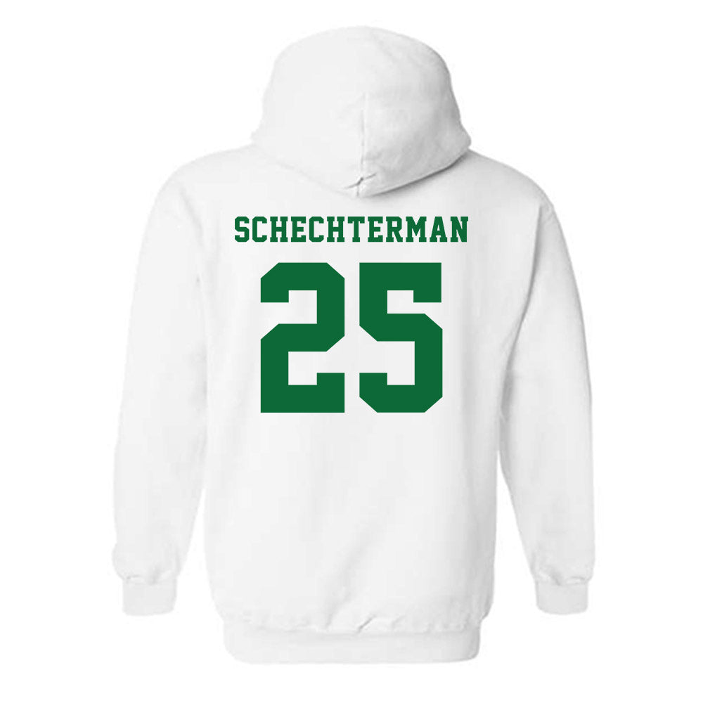 EMich - NCAA Baseball : Ben Schechterman - Classic Shersey Hooded Sweatshirt-1