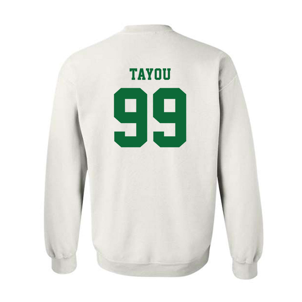 EMich - NCAA Football : Warren-Stevens Tayou - Classic Shersey Crewneck Sweatshirt-1