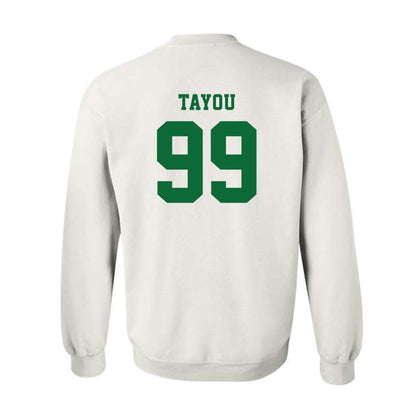 EMich - NCAA Football : Warren-Stevens Tayou - Classic Shersey Crewneck Sweatshirt-1
