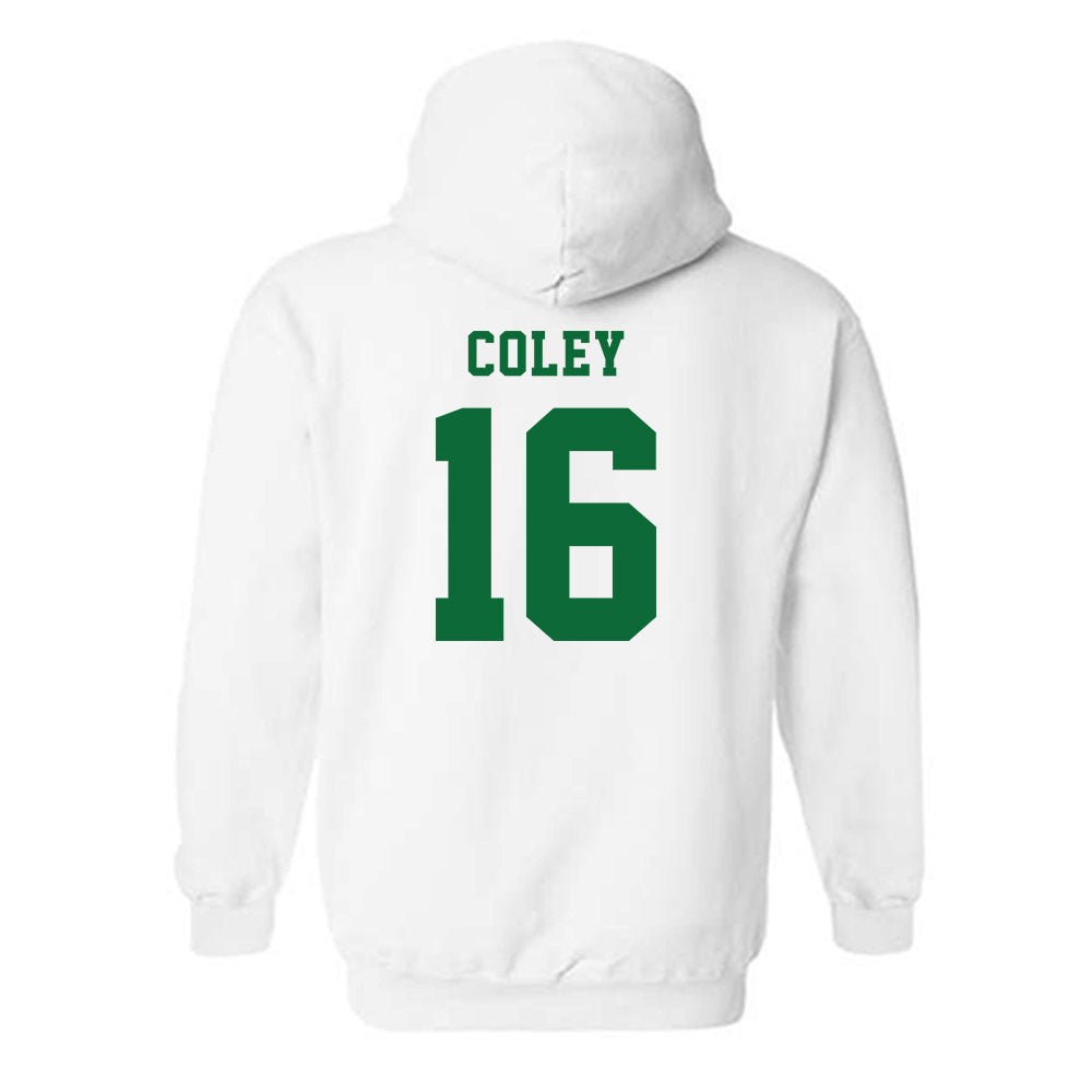 EMich - NCAA Football : Caleb Coley - Classic Shersey Hooded Sweatshirt-1