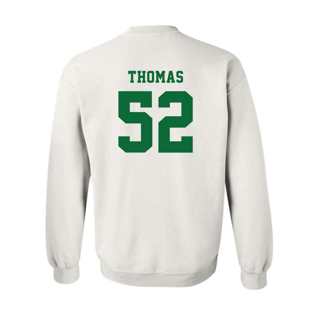 EMich - NCAA Football : Javon Thomas - Classic Shersey Crewneck Sweatshirt-1