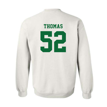 EMich - NCAA Football : Javon Thomas - Classic Shersey Crewneck Sweatshirt-1