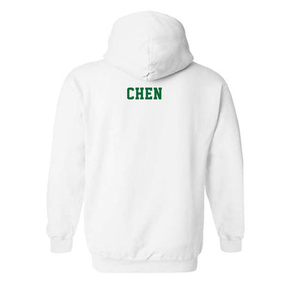 EMich - NCAA Women's Rowing : Tiffany Chen - Classic Shersey Hooded Sweatshirt-1