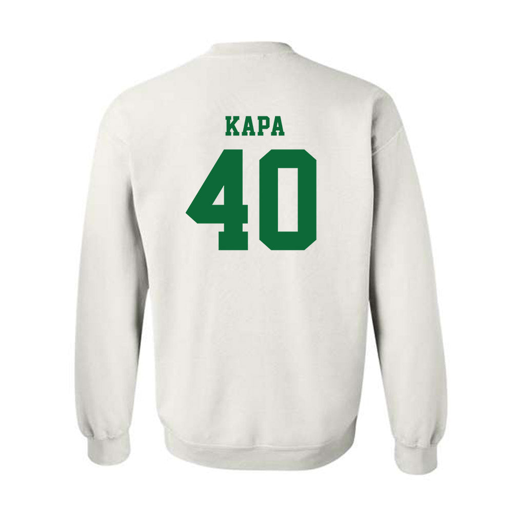 EMich - NCAA Baseball : Tyler Kapa - Classic Shersey Crewneck Sweatshirt-1