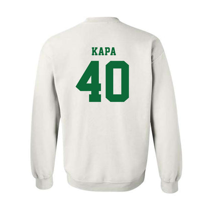 EMich - NCAA Baseball : Tyler Kapa - Classic Shersey Crewneck Sweatshirt-1