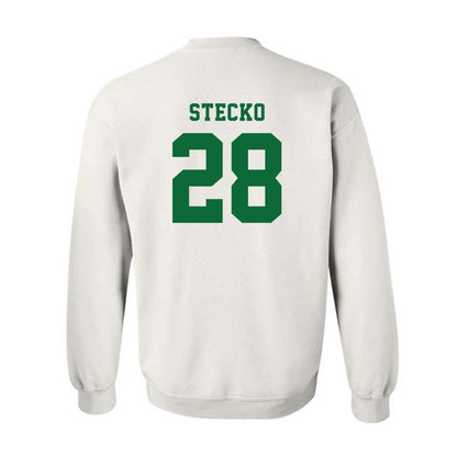 EMich - NCAA Baseball : Ty Stecko - Classic Shersey Crewneck Sweatshirt-1