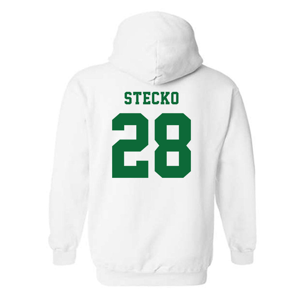 EMich - NCAA Baseball : Ty Stecko - Classic Shersey Hooded Sweatshirt-1