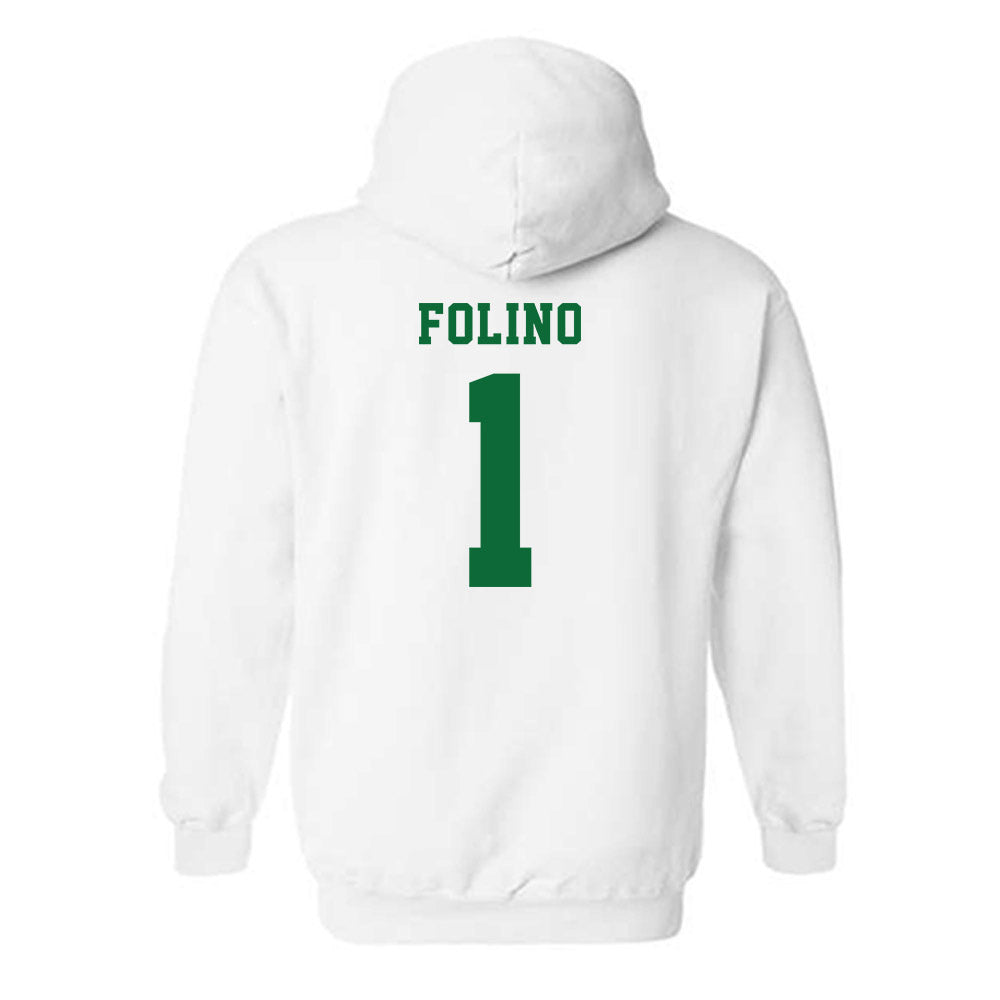 EMich - NCAA Women's Soccer : Nica Folino - Classic Shersey Hooded Sweatshirt-1