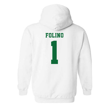 EMich - NCAA Women's Soccer : Nica Folino - Classic Shersey Hooded Sweatshirt-1