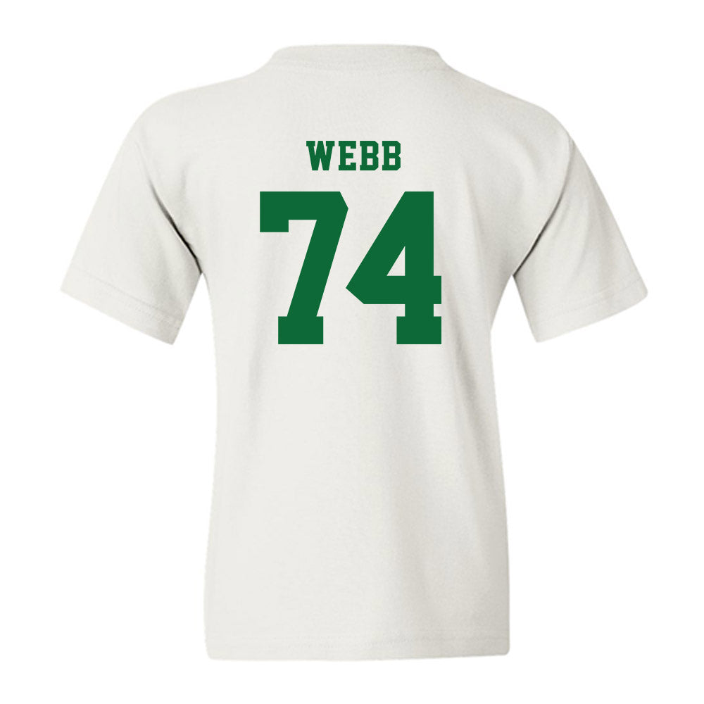 EMich - NCAA Football : Spencer Webb - Classic Shersey Youth T-Shirt-1
