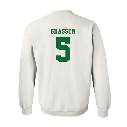 EMich - NCAA Women's Volleyball : Ella Grasson - Classic Shersey Crewneck Sweatshirt-1