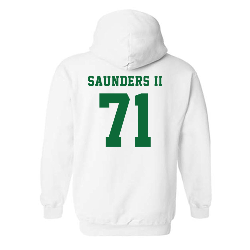 EMich - NCAA Football : Terrance Saunders II - Classic Shersey Hooded Sweatshirt-1