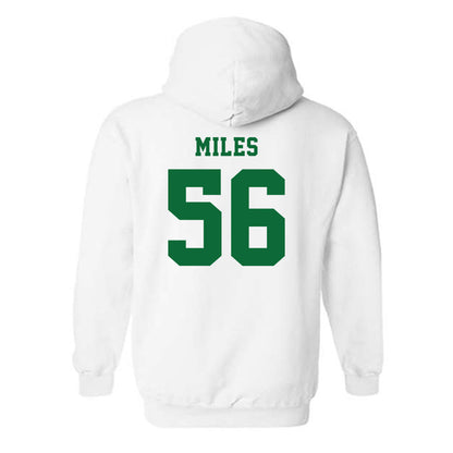 EMich - NCAA Football : Sterling Miles - Classic Shersey Hooded Sweatshirt-1