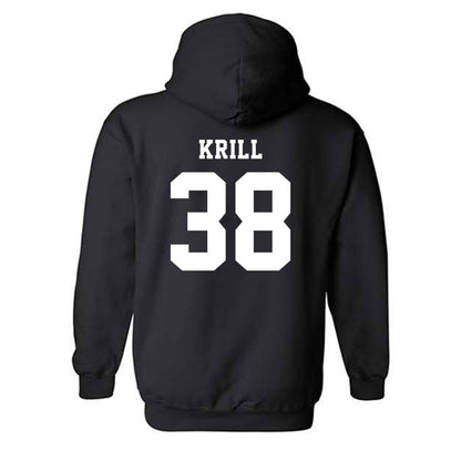 EMich - NCAA Baseball : Kevin Krill - Classic Shersey Hooded Sweatshirt-1