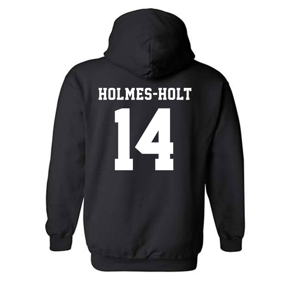 EMich - NCAA Football : Eli Holmes-Holt - Classic Shersey Hooded Sweatshirt-1