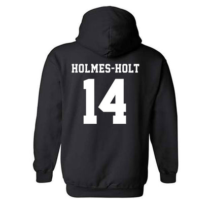 EMich - NCAA Football : Eli Holmes-Holt - Classic Shersey Hooded Sweatshirt-1