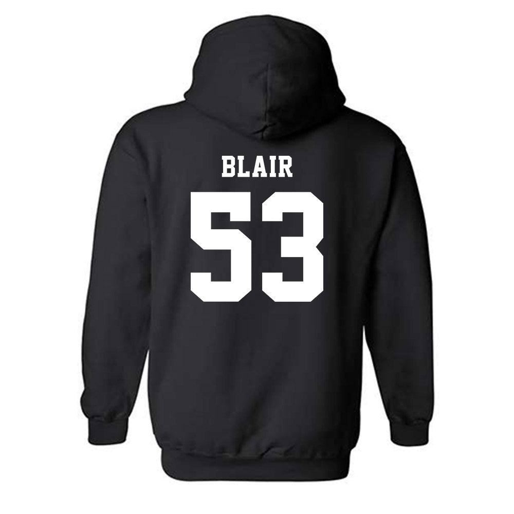 EMich - NCAA Football : Messiah Blair - Classic Shersey Hooded Sweatshirt-1