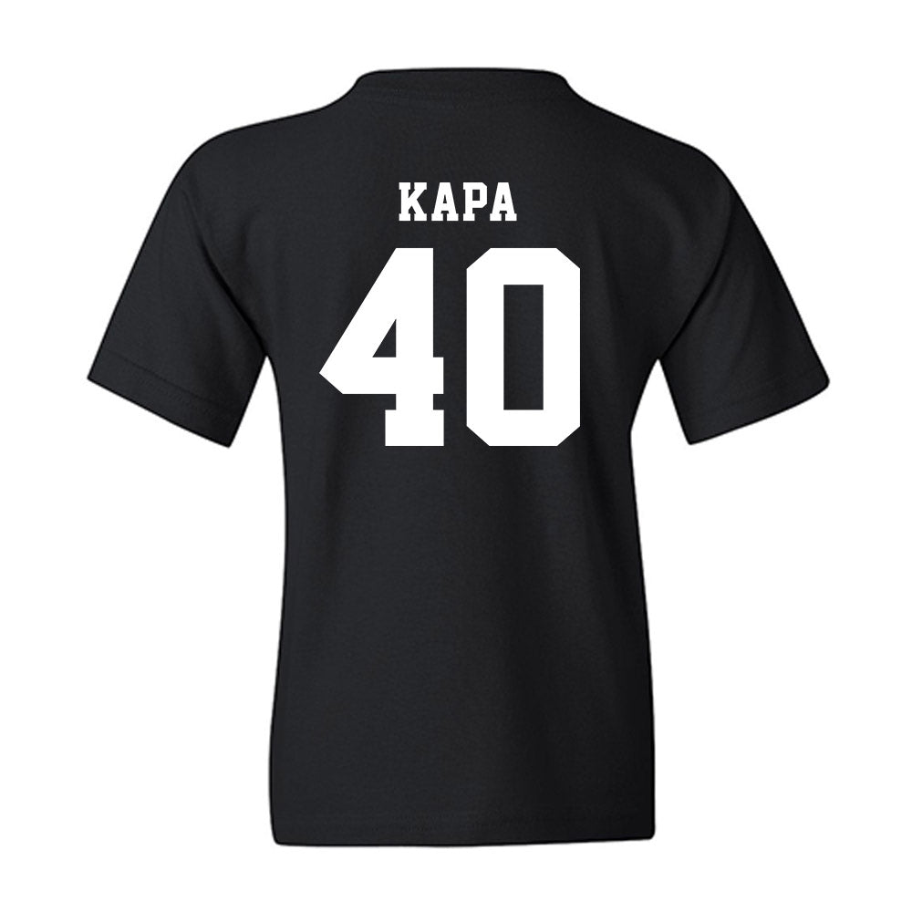 EMich - NCAA Baseball : Tyler Kapa - Classic Shersey Youth T-Shirt-1