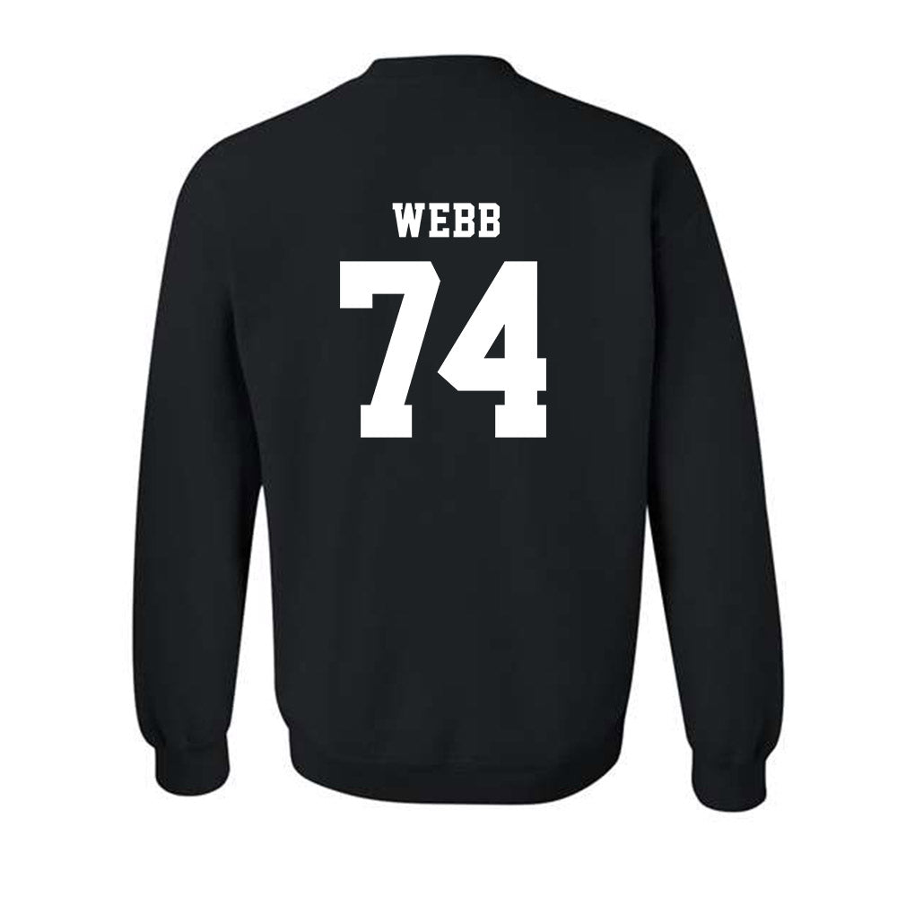 EMich - NCAA Football : Spencer Webb - Classic Shersey Crewneck Sweatshirt-1