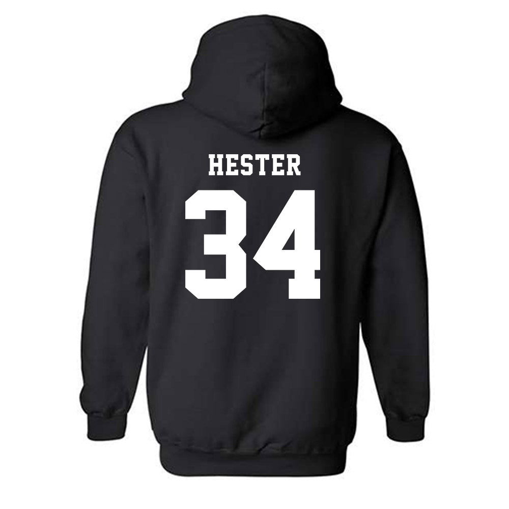 EMich - NCAA Football : Ray Hester - Classic Shersey Hooded Sweatshirt-1