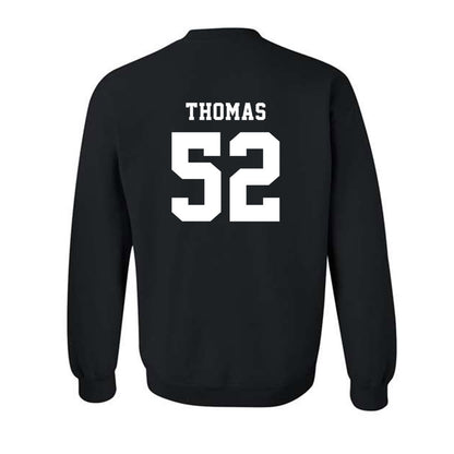EMich - NCAA Football : Javon Thomas - Classic Shersey Crewneck Sweatshirt-1