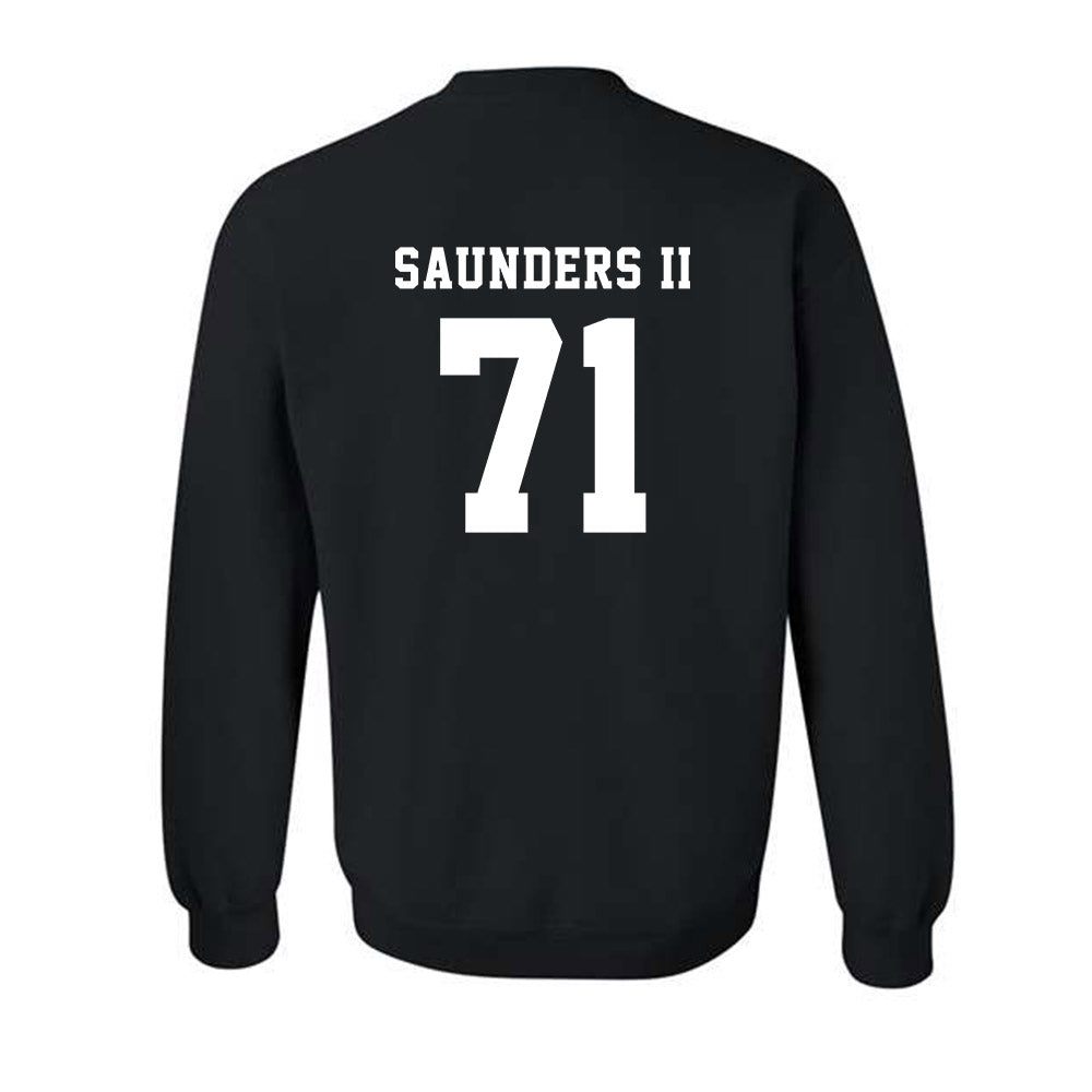 EMich - NCAA Football : Terrance Saunders II - Classic Shersey Crewneck Sweatshirt-1