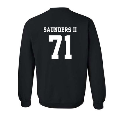 EMich - NCAA Football : Terrance Saunders II - Classic Shersey Crewneck Sweatshirt-1