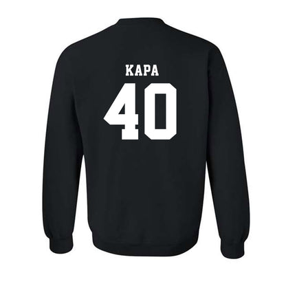 EMich - NCAA Baseball : Tyler Kapa - Classic Shersey Crewneck Sweatshirt-1