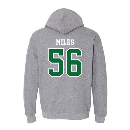EMich - NCAA Football : Sterling Miles - Classic Shersey Hooded Sweatshirt-1