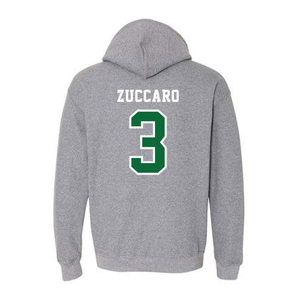 EMich - NCAA Baseball : Giano Zuccaro - Classic Shersey Hooded Sweatshirt-1
