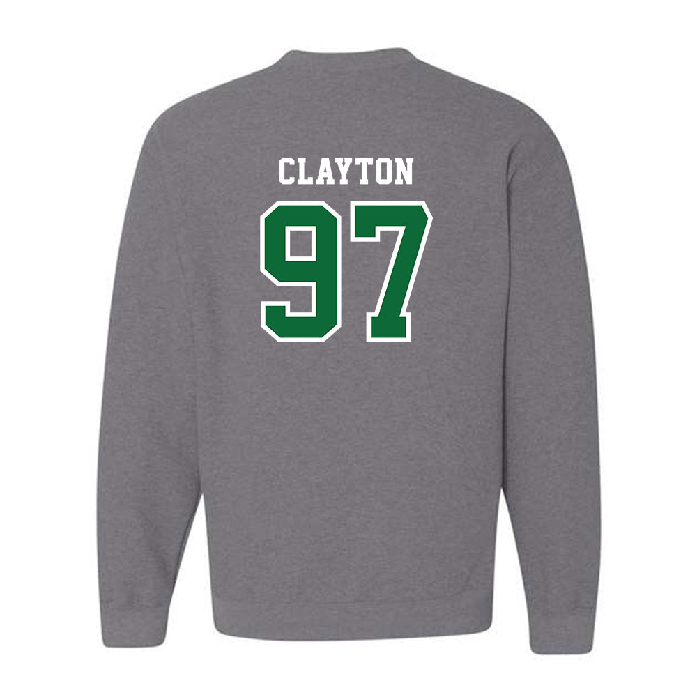 EMich - NCAA Football : Deterrius Clayton - Classic Shersey Crewneck Sweatshirt-1