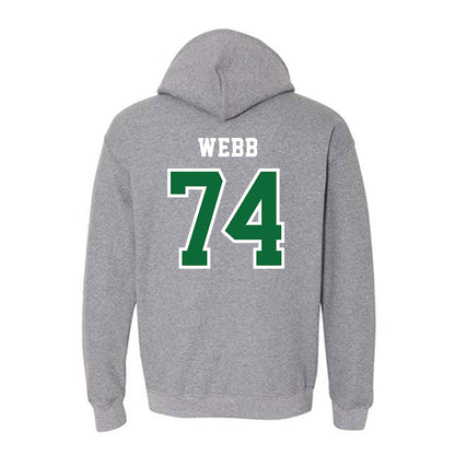EMich - NCAA Football : Spencer Webb - Classic Shersey Hooded Sweatshirt-1