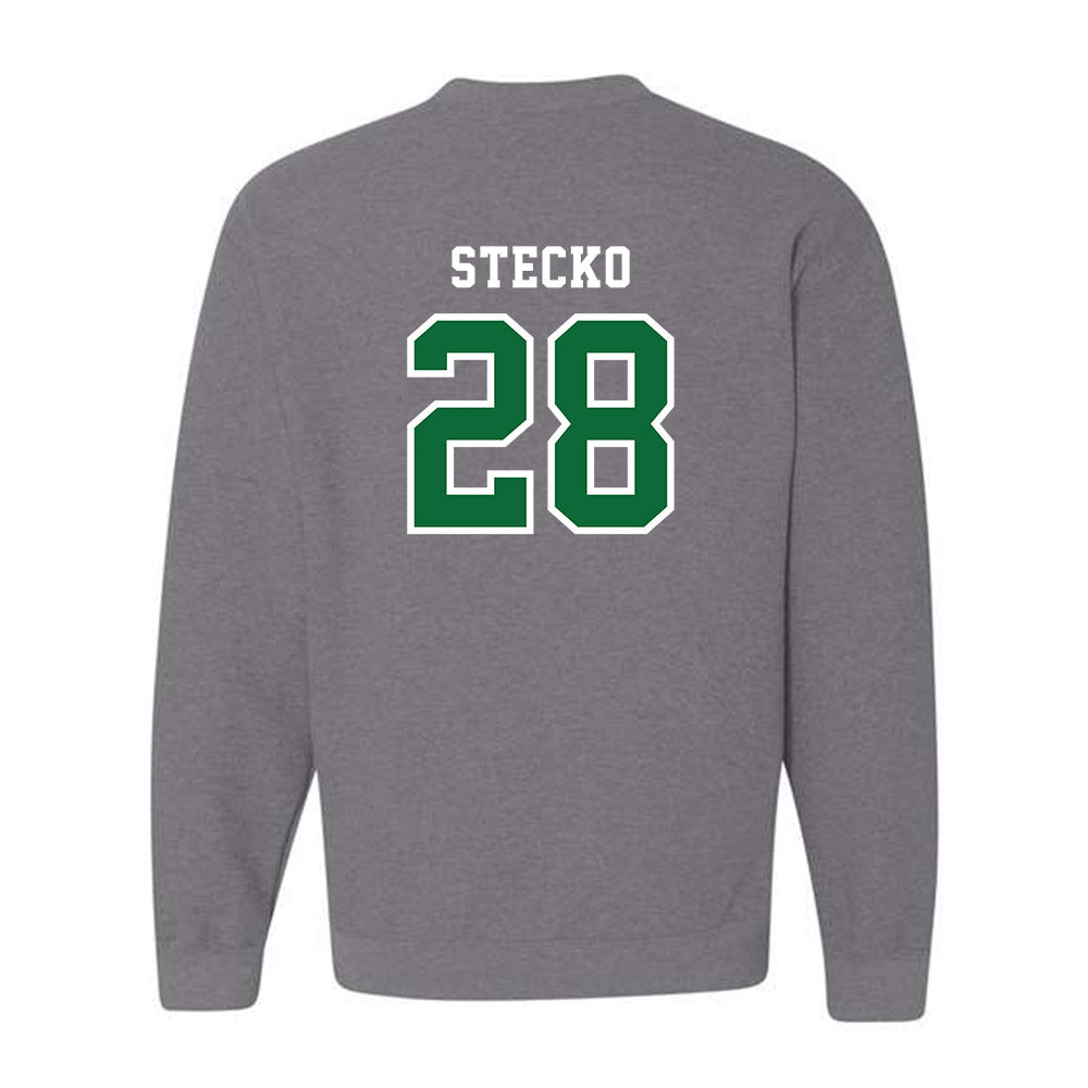 EMich - NCAA Baseball : Ty Stecko - Classic Shersey Crewneck Sweatshirt-1