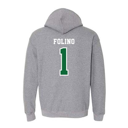 EMich - NCAA Women's Soccer : Nica Folino - Classic Shersey Hooded Sweatshirt-1