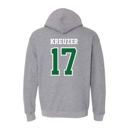 EMich - NCAA Baseball : Niko Kreuzer - Classic Shersey Hooded Sweatshirt-1