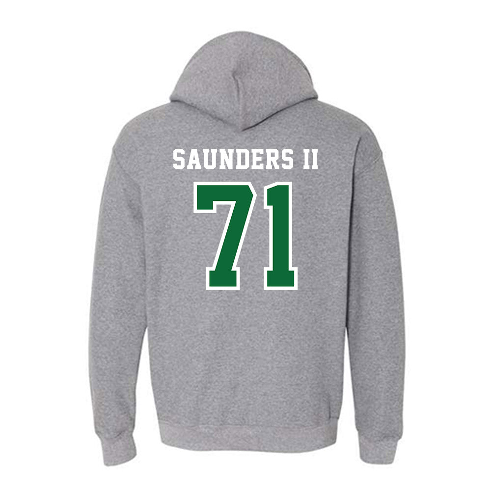 EMich - NCAA Football : Terrance Saunders II - Classic Shersey Hooded Sweatshirt-1