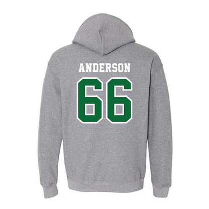 EMich - NCAA Football : Joshua Anderson - Classic Shersey Hooded Sweatshirt-1