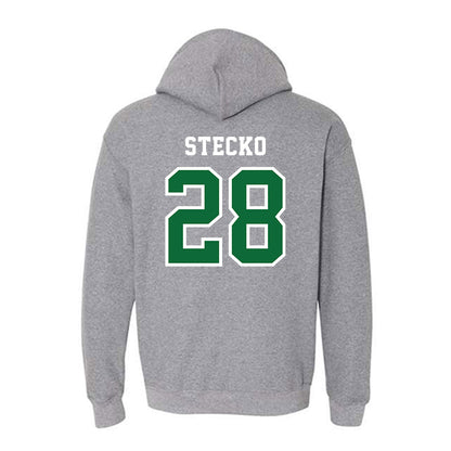 EMich - NCAA Baseball : Ty Stecko - Classic Shersey Hooded Sweatshirt-1