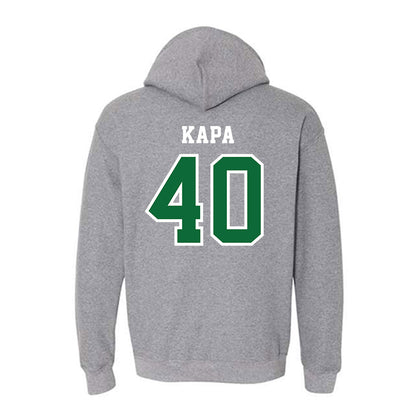 EMich - NCAA Baseball : Tyler Kapa - Classic Shersey Hooded Sweatshirt-1