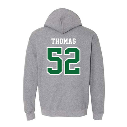 EMich - NCAA Football : Javon Thomas - Classic Shersey Hooded Sweatshirt-1