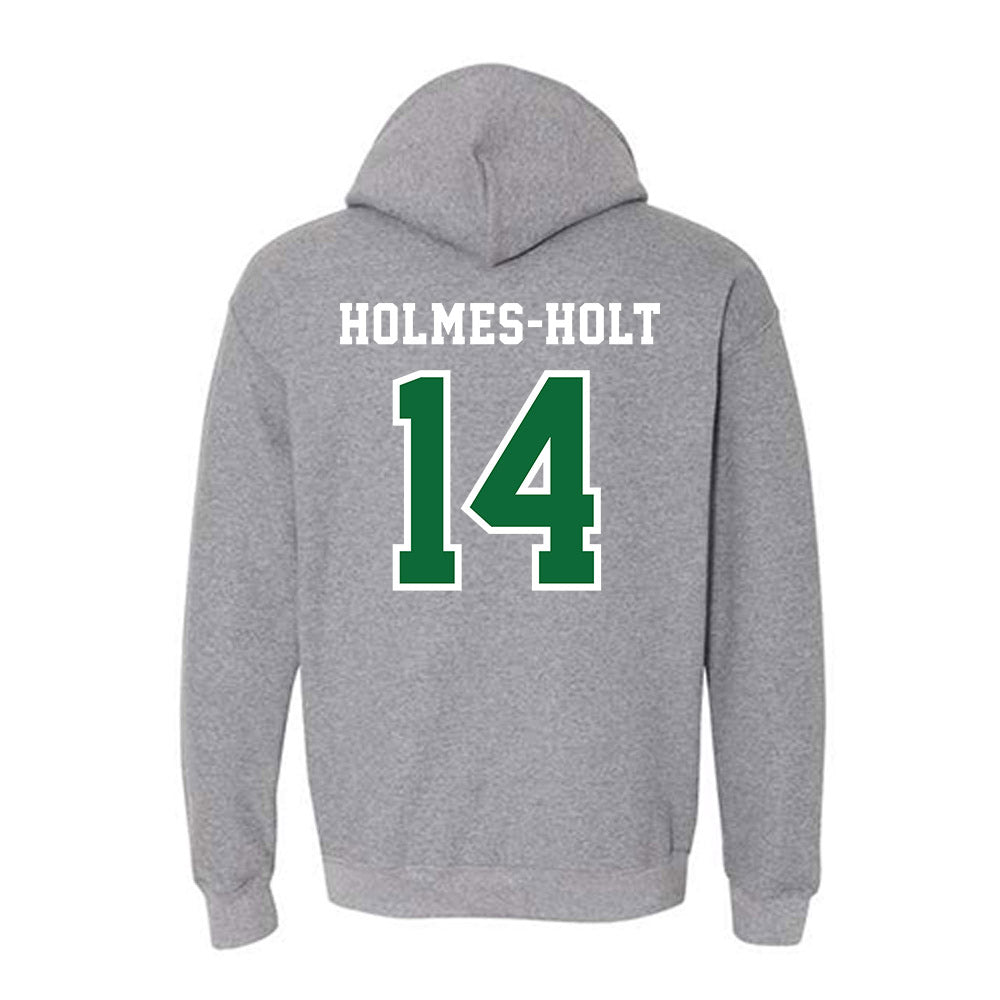 EMich - NCAA Football : Eli Holmes-Holt - Classic Shersey Hooded Sweatshirt-1