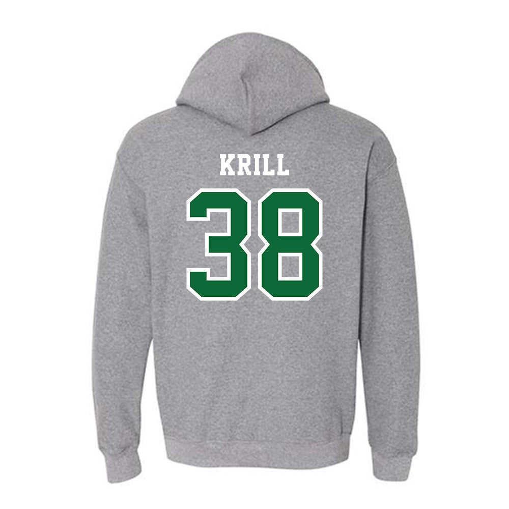 EMich - NCAA Baseball : Kevin Krill - Classic Shersey Hooded Sweatshirt-1
