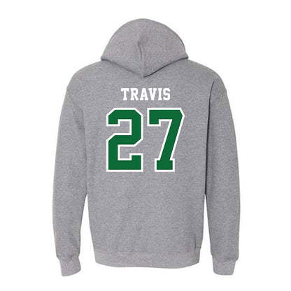 EMich - NCAA Baseball : Harrison Travis - Classic Shersey Hooded Sweatshirt-1