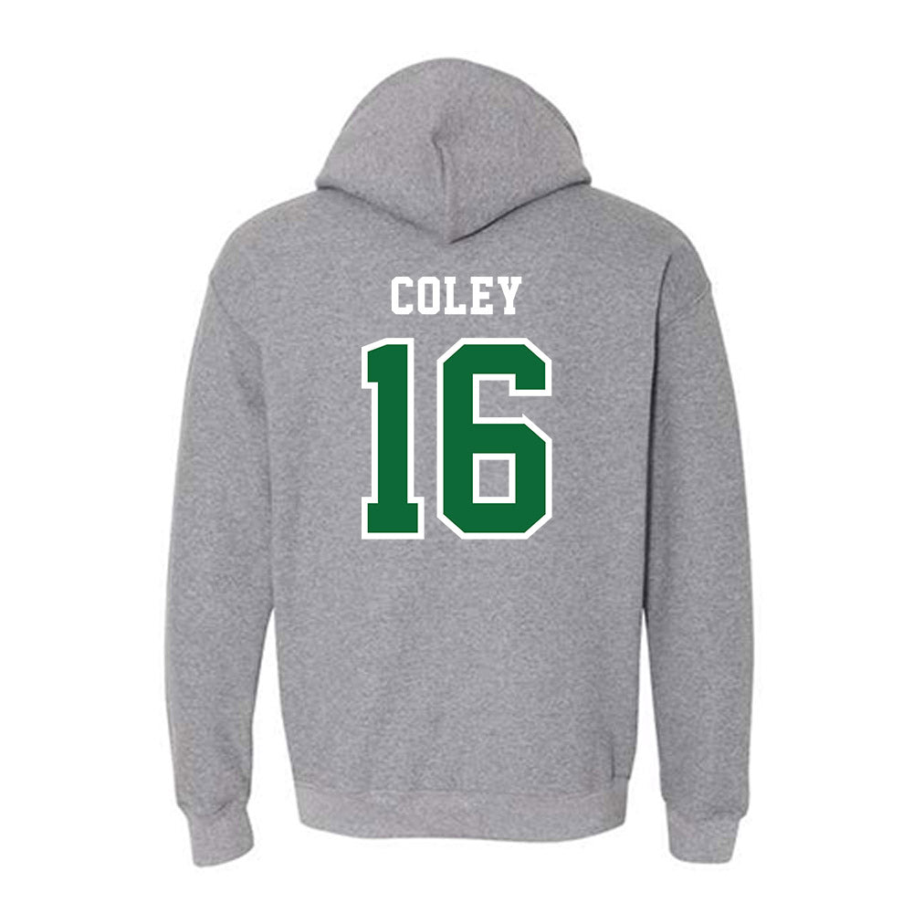 EMich - NCAA Football : Caleb Coley - Classic Shersey Hooded Sweatshirt-1