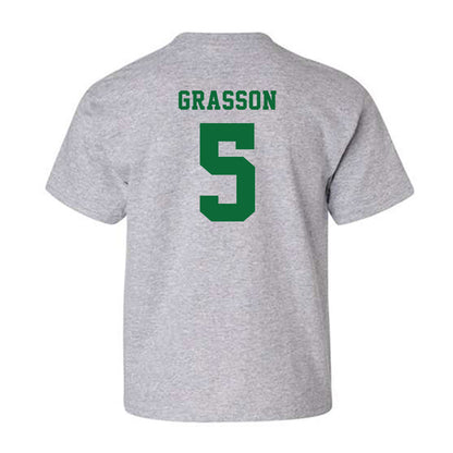 EMich - NCAA Women's Volleyball : Ella Grasson - Classic Shersey Youth T-Shirt-1