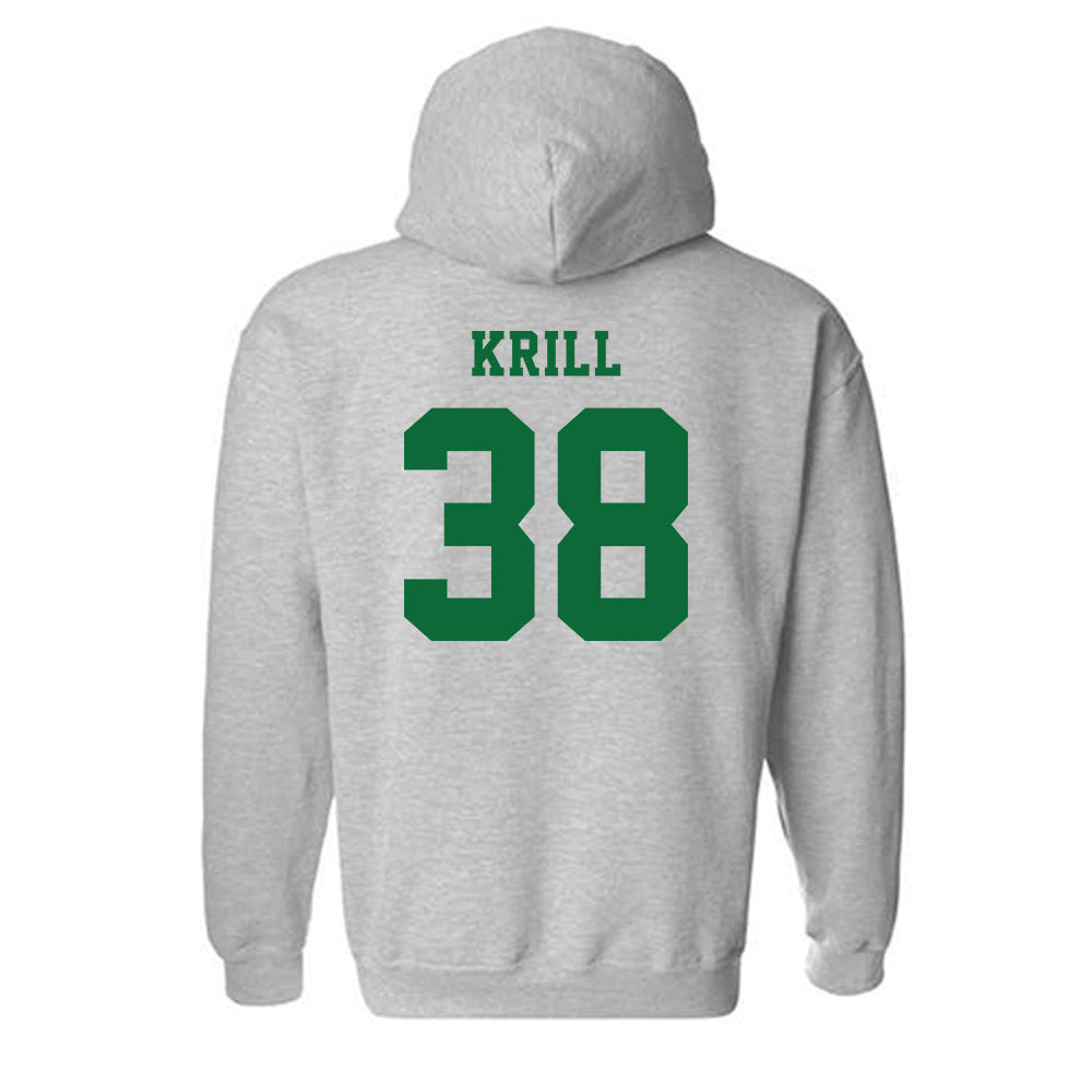 EMich - NCAA Baseball : Kevin Krill - Classic Shersey Hooded Sweatshirt-1