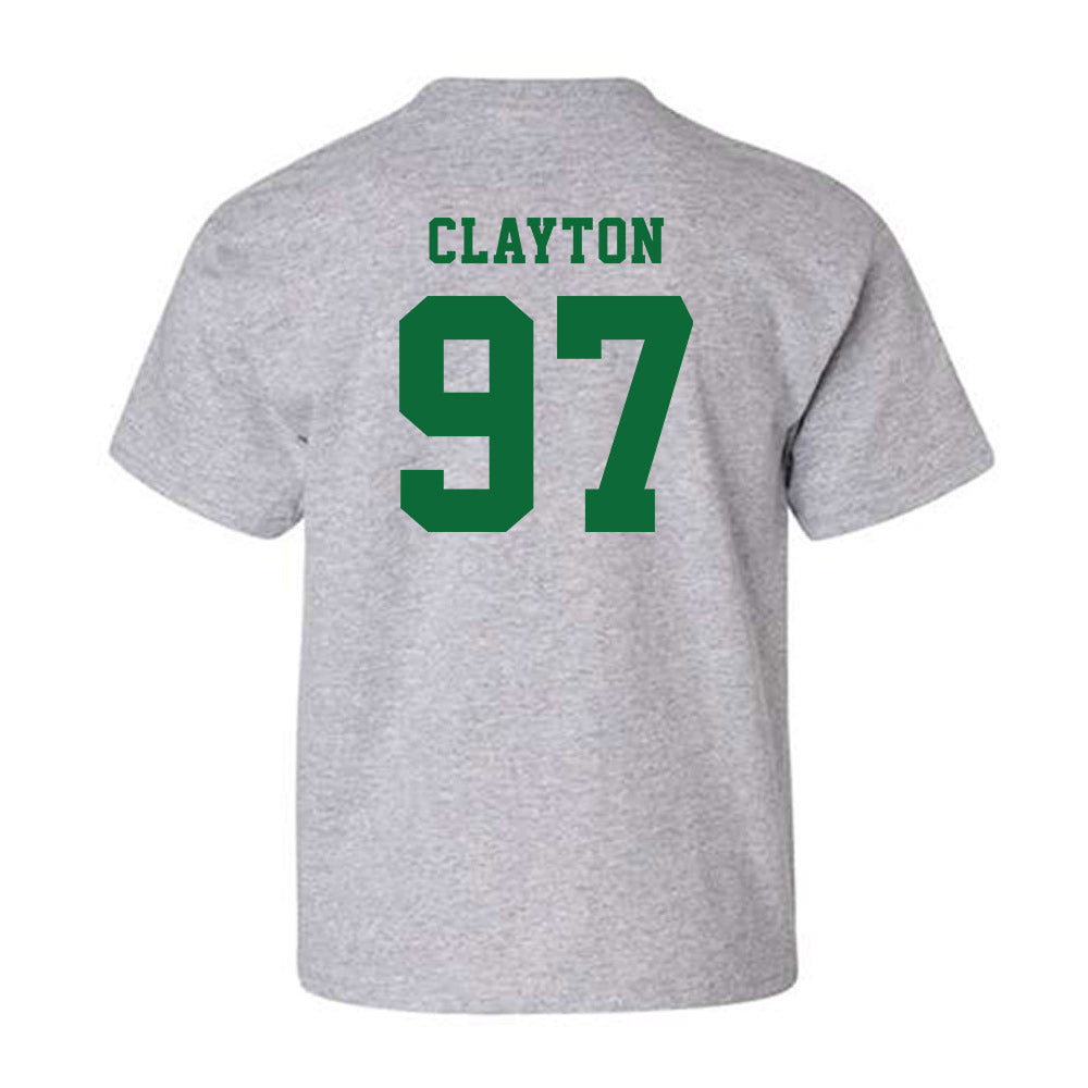EMich - NCAA Football : Duke Clayton - Classic Shersey Youth T-Shirt-1