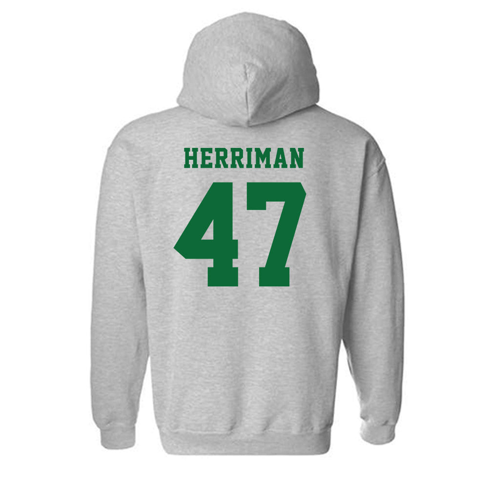 EMich - NCAA Football : Carter Herriman - Classic Shersey Hooded Sweatshirt-1