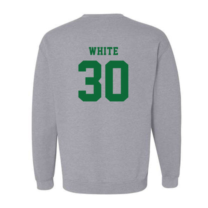 EMich - NCAA Baseball : Carter White - Classic Shersey Crewneck Sweatshirt-1